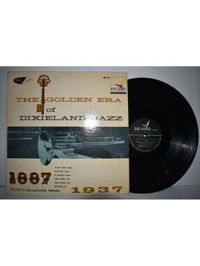 Vintage Vinyl The Golden Era Of Dixieland Jazz 1887-1937 1957 LP Mono DLP 38